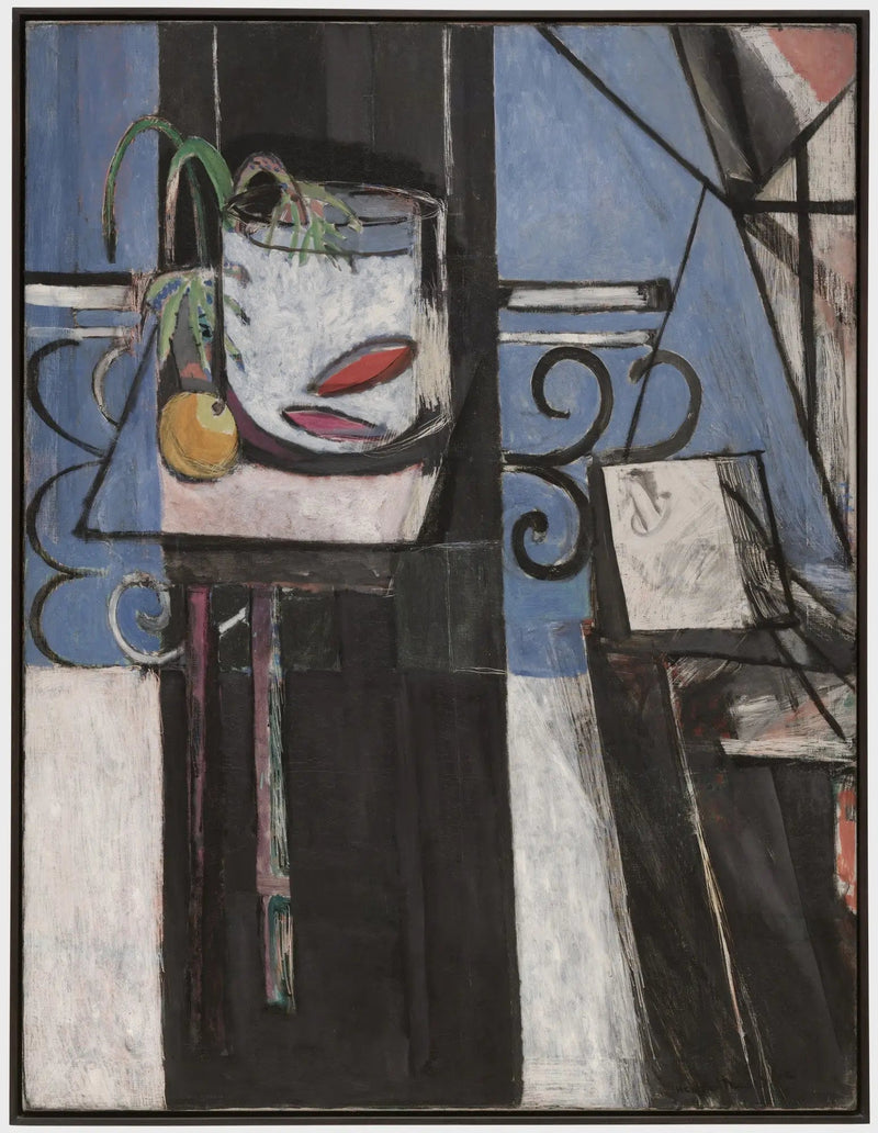 Rode vis en palet - Henri Matisse