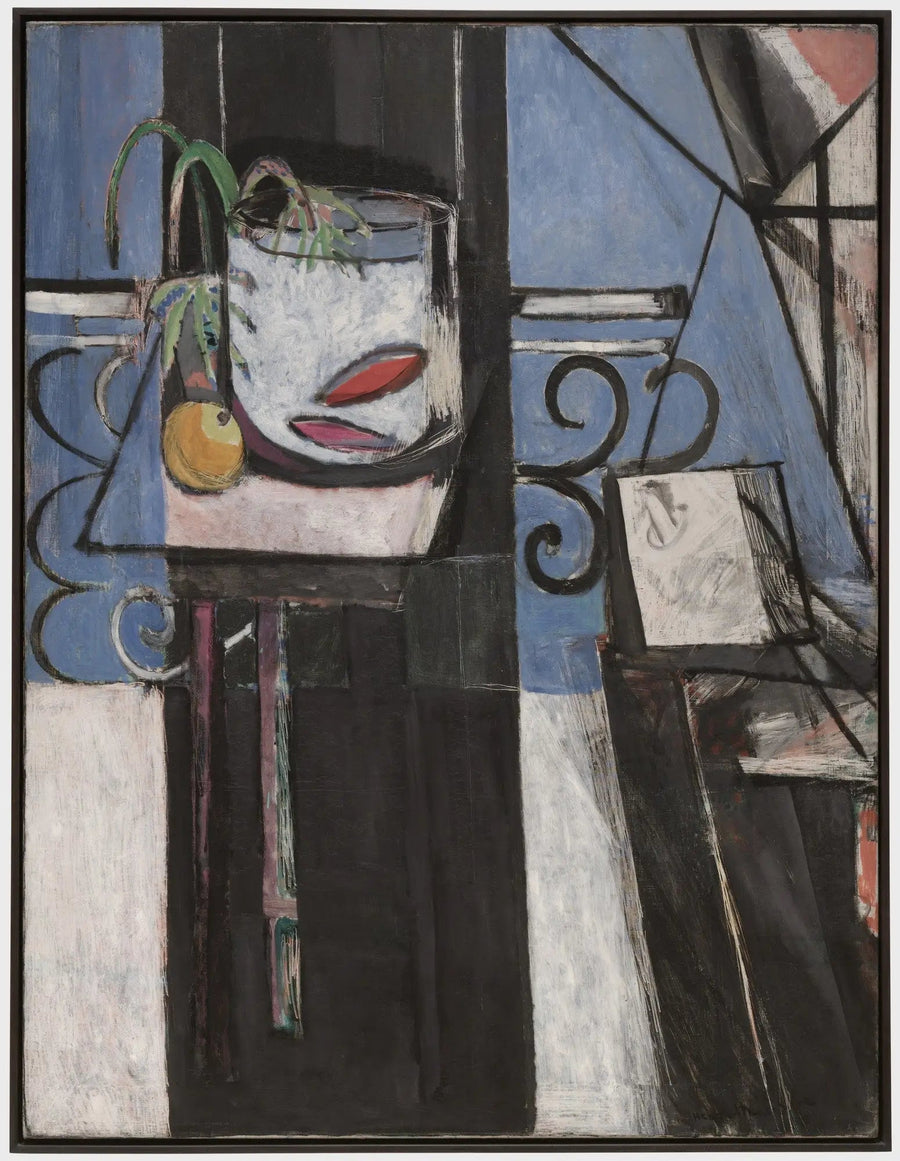 Rode vis en palet - Henri Matisse