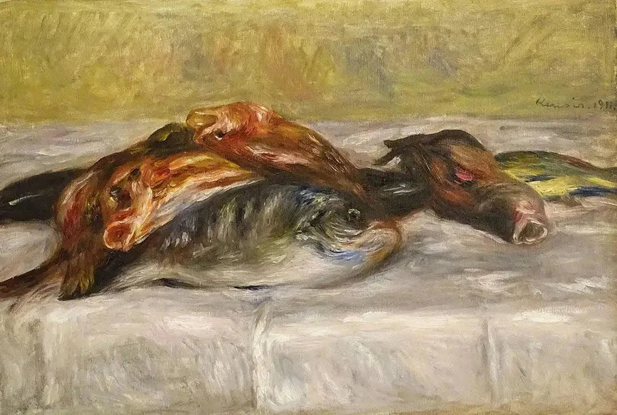 Vissen - Pierre-Auguste Renoir