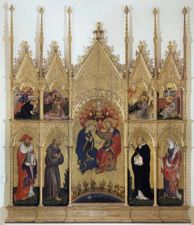 Polyptiek van Valle Romita - Gentile da Fabriano