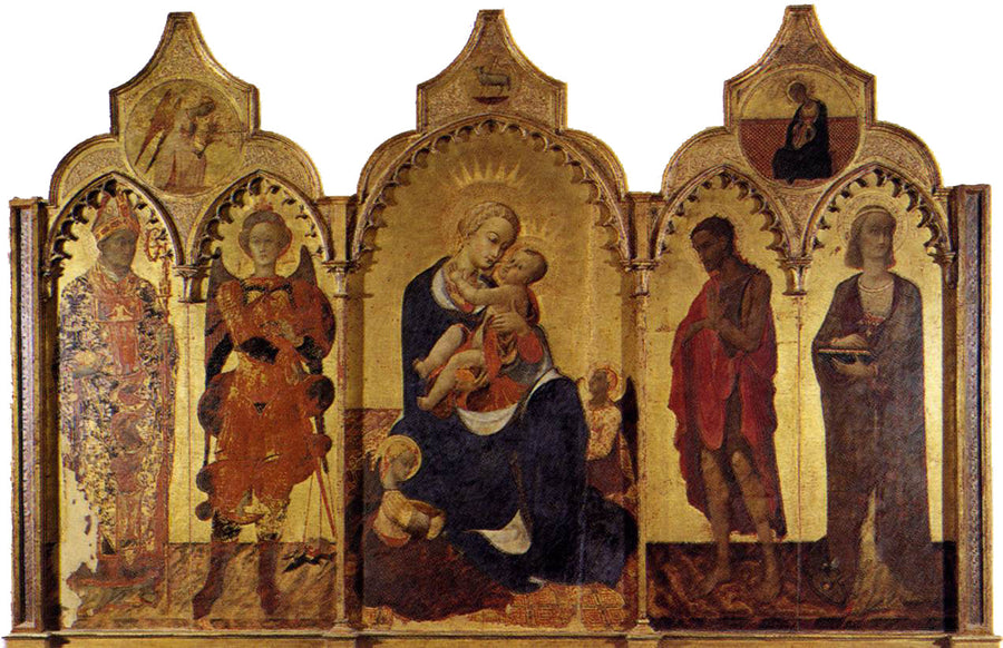 Polyptiek van San Domenico in Cortona - Stefano di Giovanni (Sassetta)