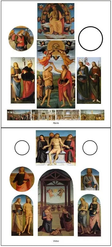 Polyptiek van Sant'Agostino - Pietro Perugino