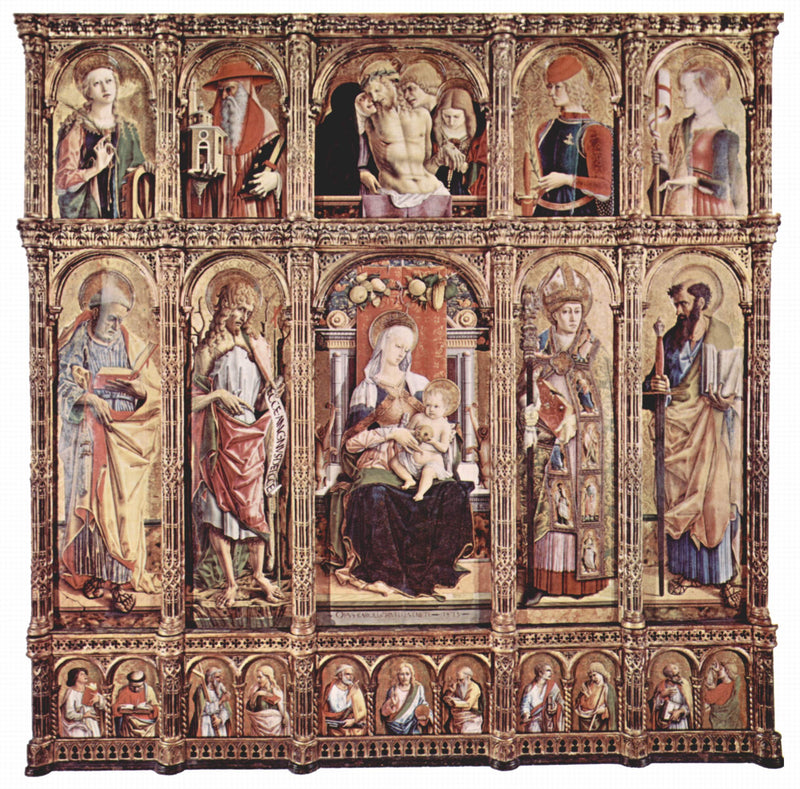 Polyptychon van Sant'Emidio - Carlo Crivelli