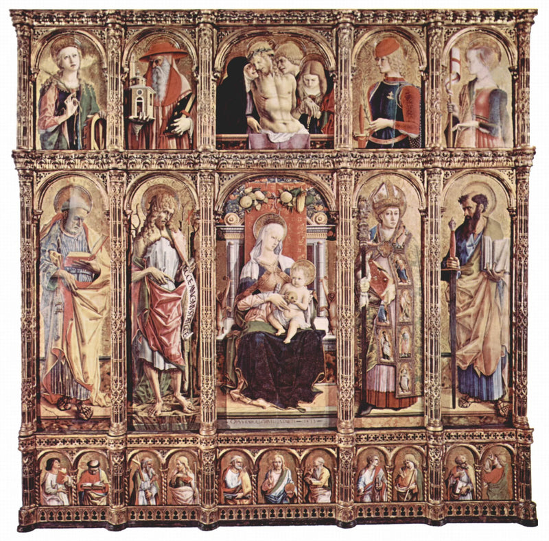 Polyptychon van Sant'Emidio - Carlo Crivelli