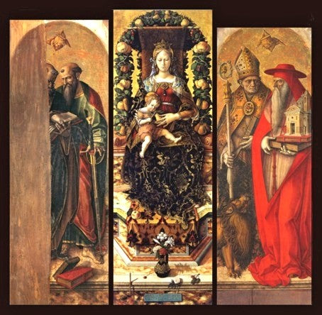 Polyptych van de Duomo van Camerino - Carlo Crivelli