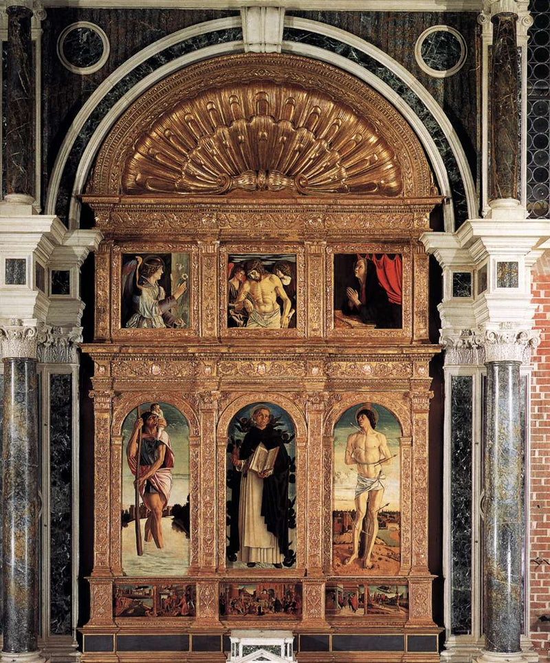 Polyptiek Sint Vincent Ferrier - Giovanni Bellini