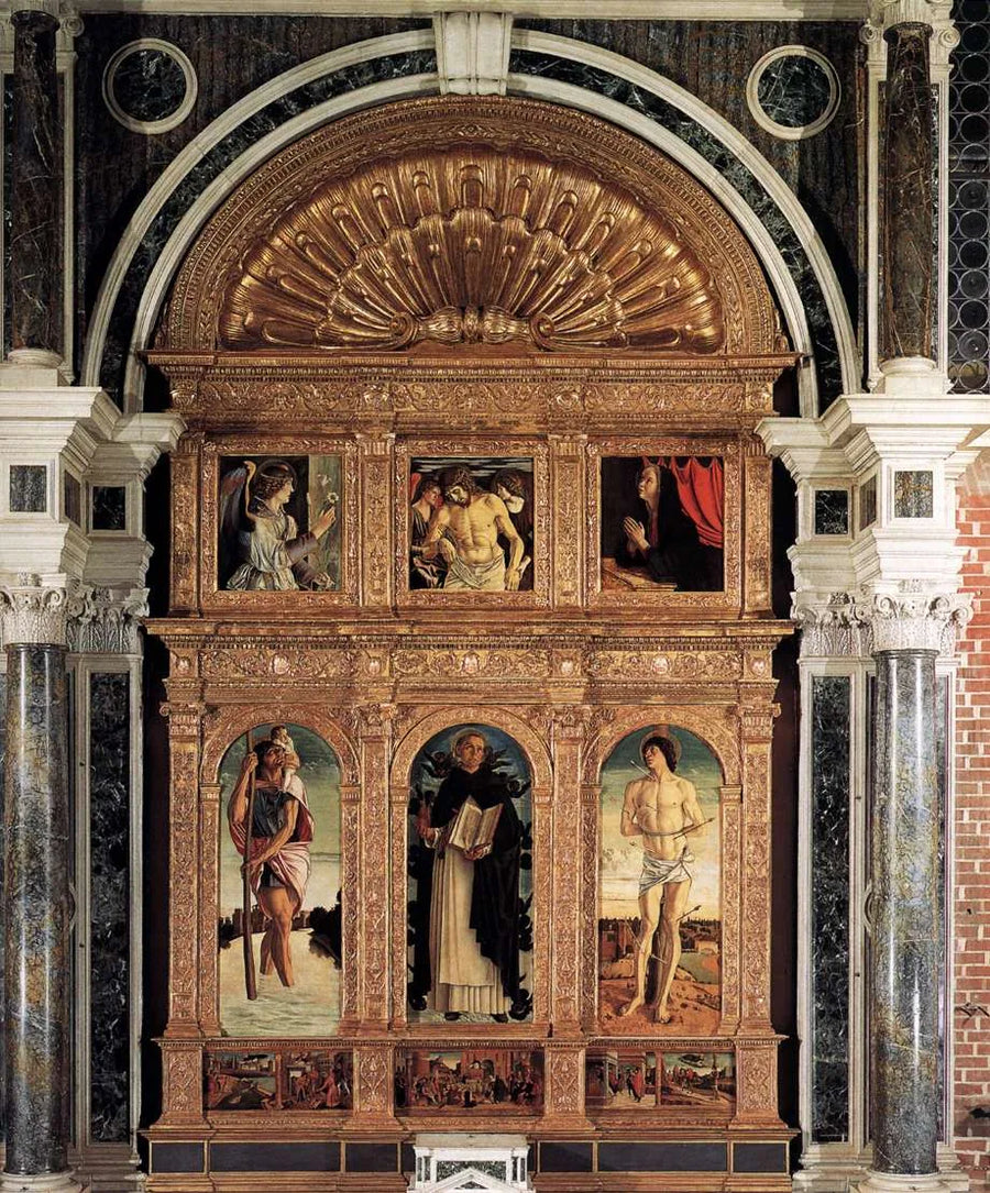 Polyptiek Sint Vincent Ferrier - Giovanni Bellini