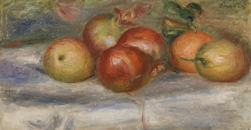 Appels, Sinaasappel en Citroen (Appels, sinaasappels en citroenen) - Pierre-Auguste Renoir