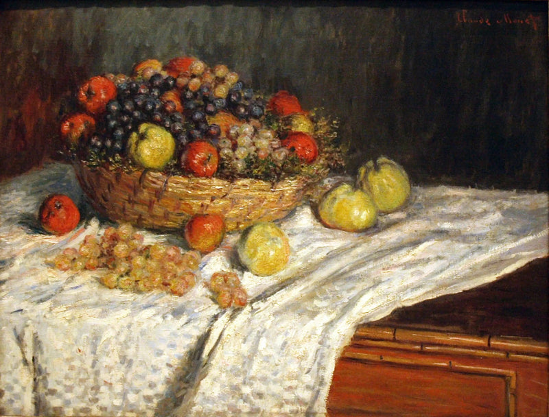 Appels en druiven W545 - Claude Monet