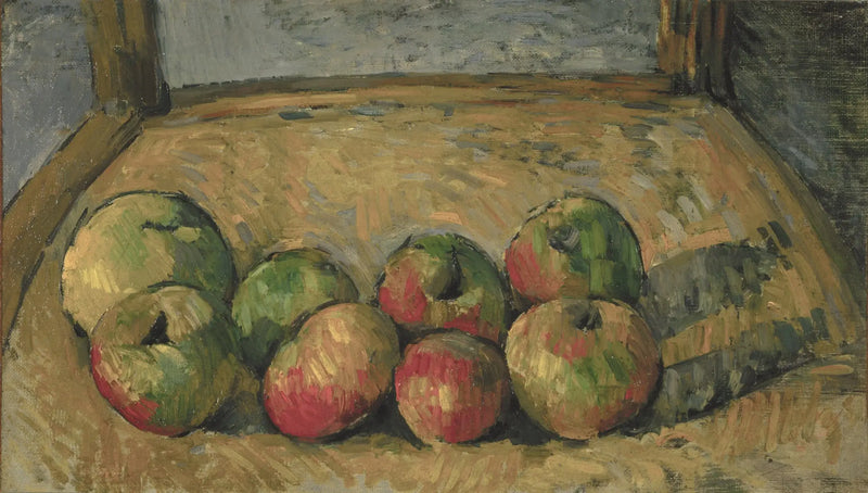 Appels op een stoel - Paul Cézanne