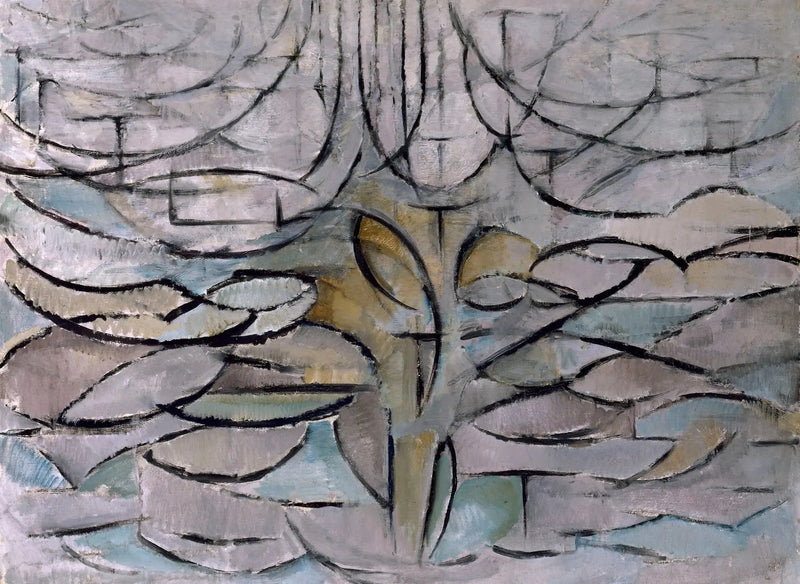 Bloeiende appelboom - Piet Mondrian