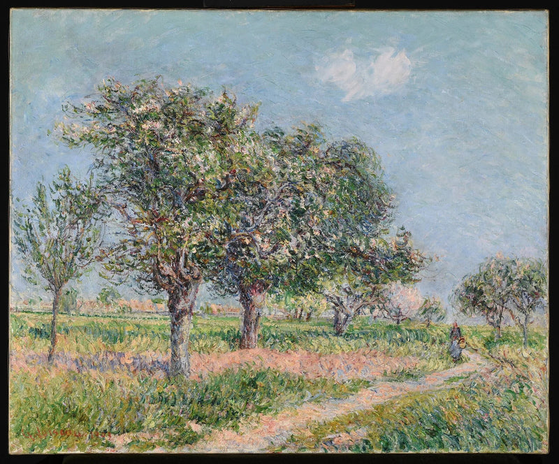 Bloeiende appelbomen in Normandië - Gustave Loiseau