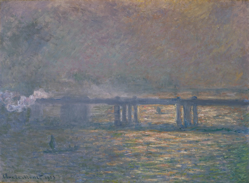 Charing-brug - Claude Monet