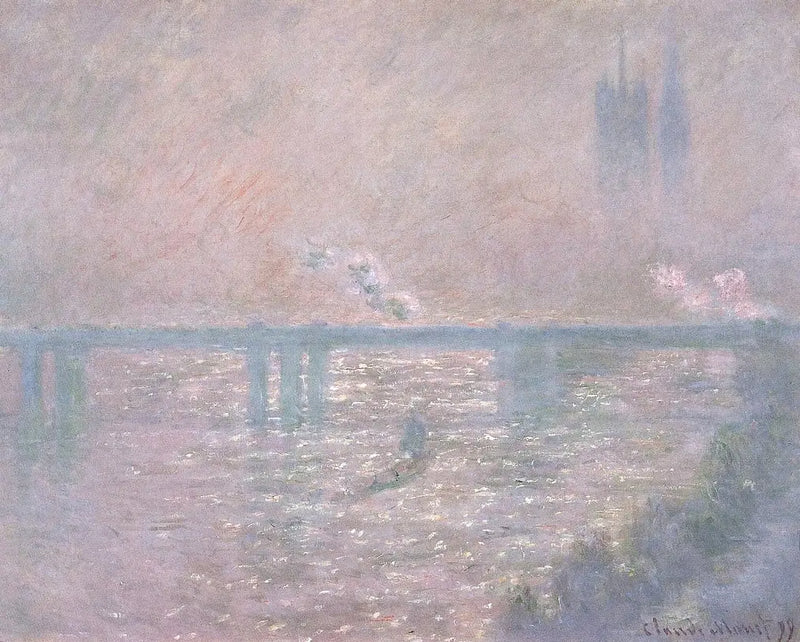 Charing-brug - Claude Monet
