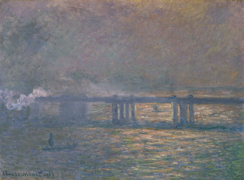 Charing-brug - Claude Monet