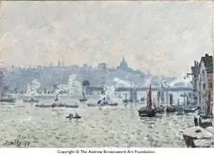 Charing Crossbrug - Alfred Sisley