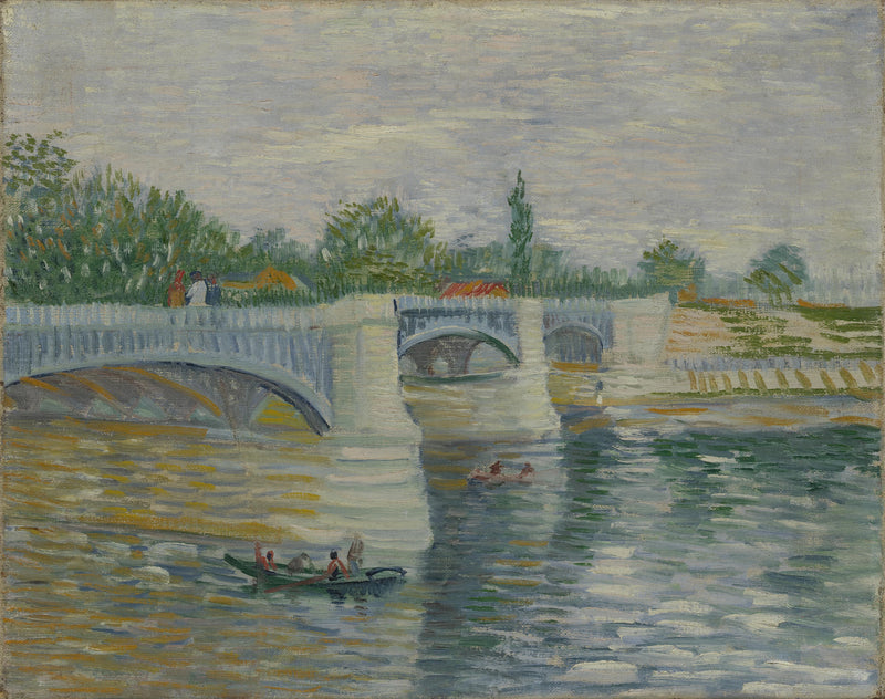 De brug van Courbevoie - Vincent van Gogh