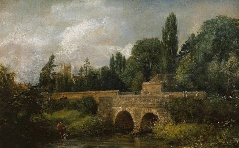 Pont de Gillingham, Dorset - John Constable