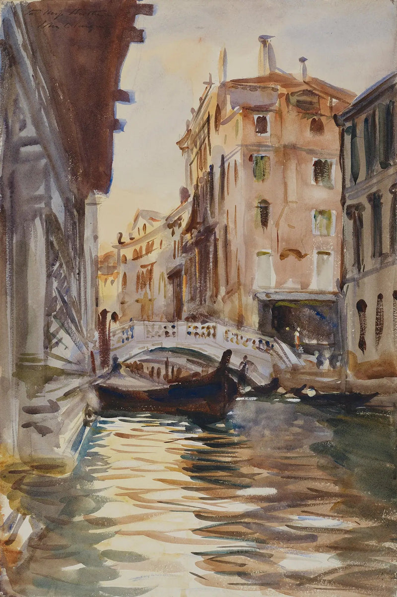 Canonica-brug - John Singer Sargent