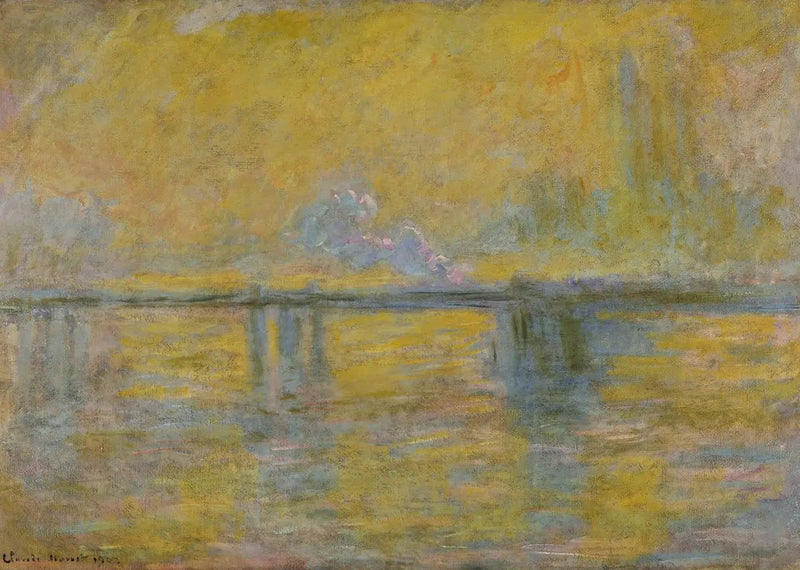 Londense Brug (Charing Cross Bridge, Londen) - Claude Monet