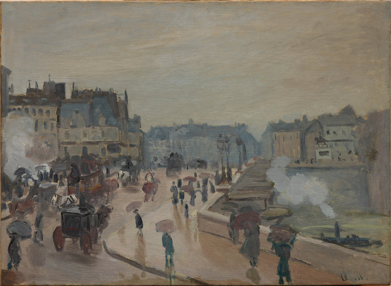 De Pont Neuf W193 - Claude Monet