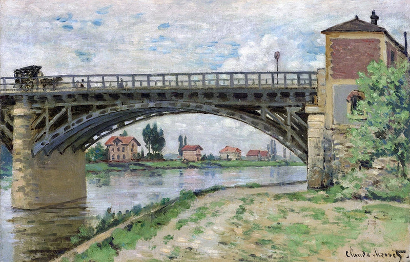 De Argenteuil Road Bridge W278 - Claude Monet