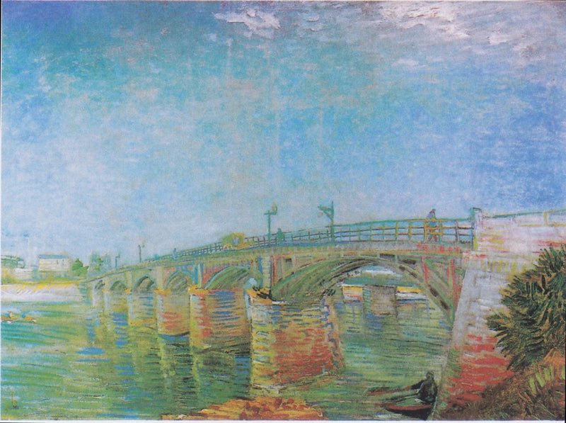 De brug over de Seine in Asnières - Vincent van Gogh