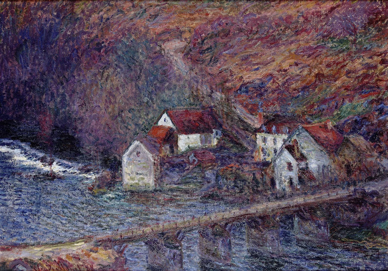 De Vervy-brug W1234 - Claude Monet
