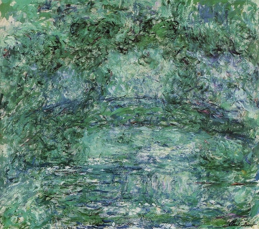 De Japanse brug (pont japonais) - Claude Monet