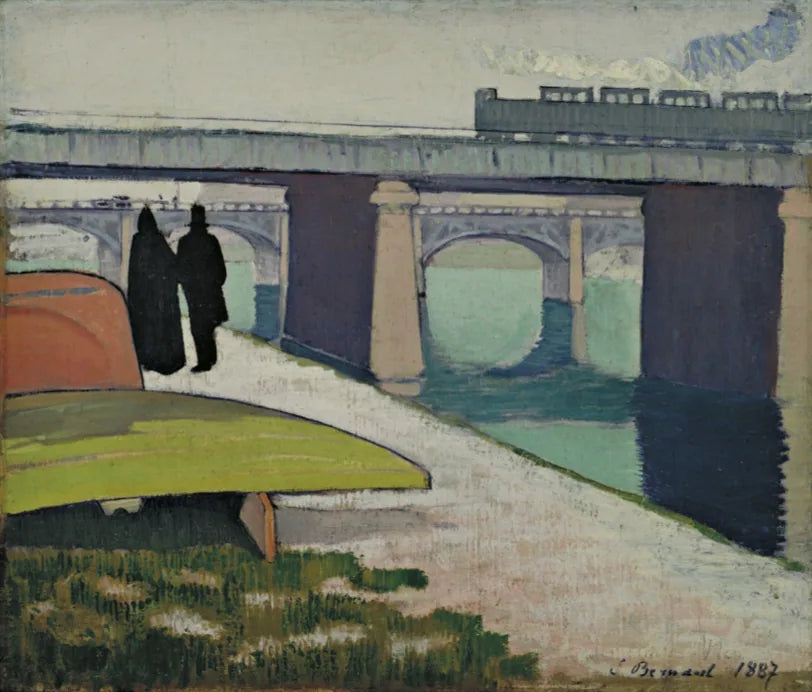 IJzeren bruggen in Asnières - Émile Bernard
