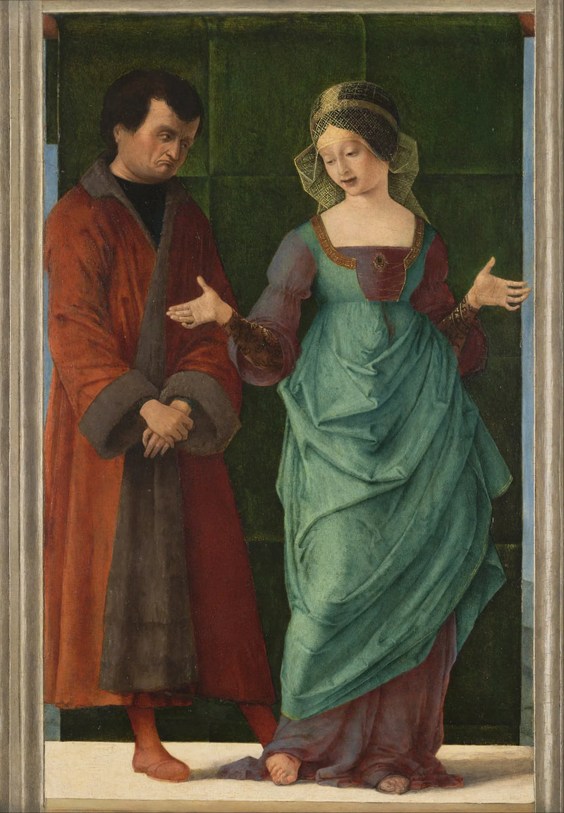 Porcia en Brutus - Ercole de’ Roberti