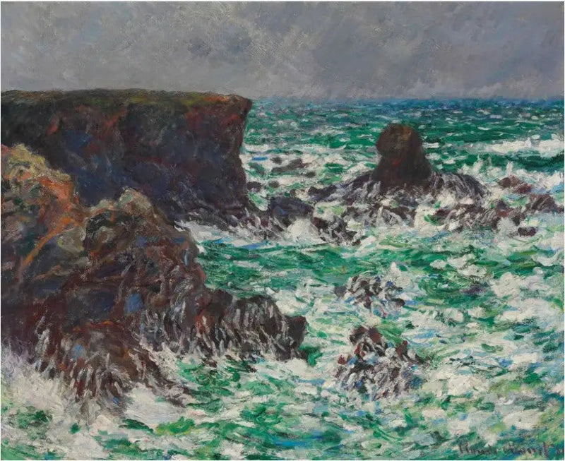 Port-Coton, De Leeuw - Claude Monet