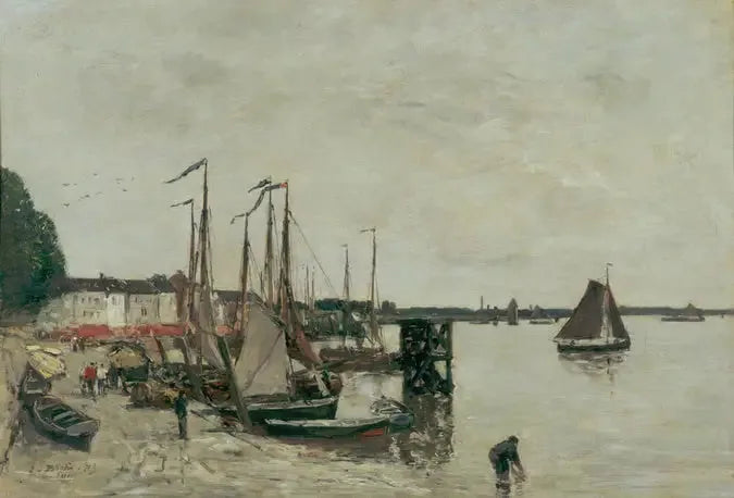 haven van Antwerpen - Eugène Boudin