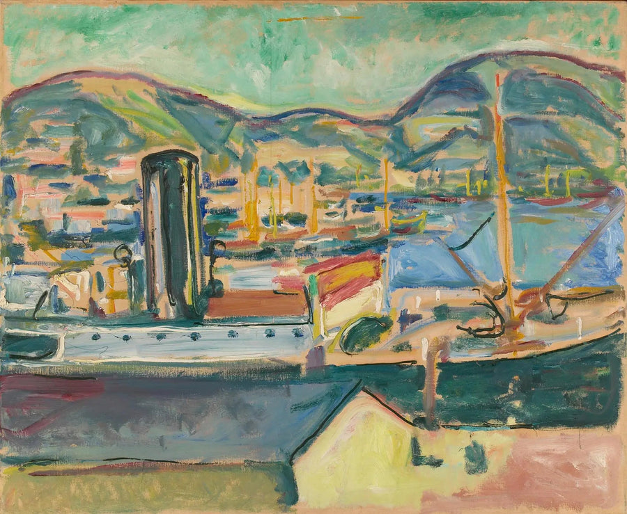 haven van Bergen - Edvard Munch