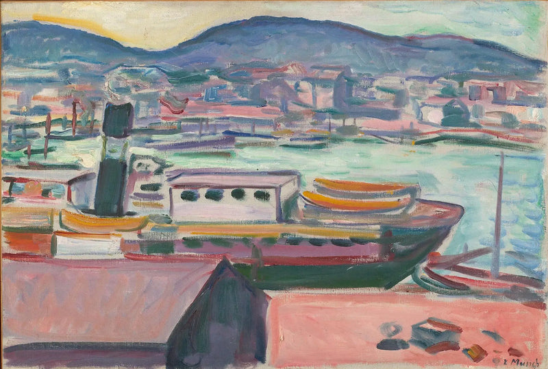 haven van Bergen - Edvard Munch