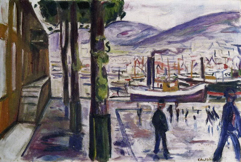 haven van Bergen - Edvard Munch