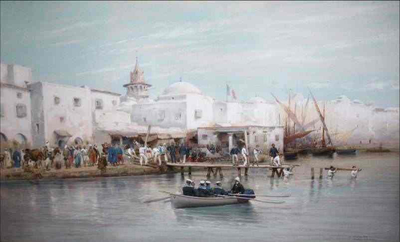 Haven van Bizerte - Édouard Detaille