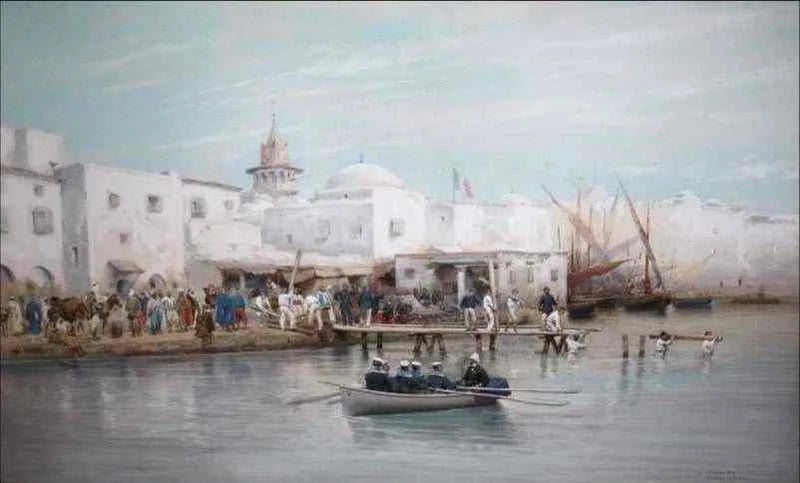 Haven van Bizerte - Édouard Detaille