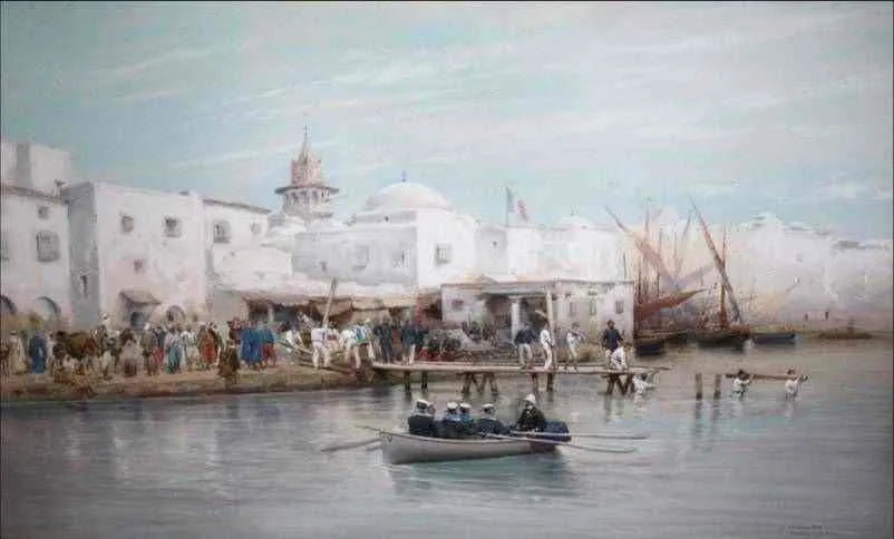 Haven van Bizerte - Édouard Detaille