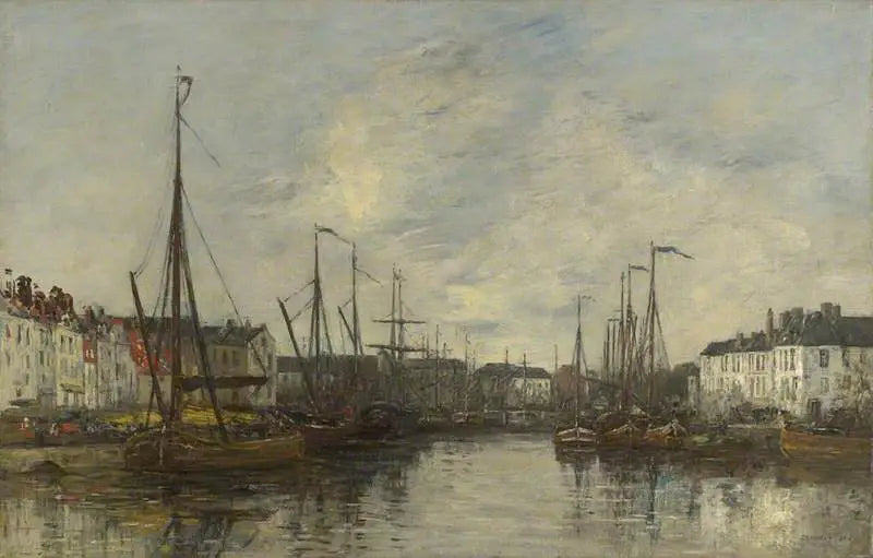 Haven van Brussel - Eugène Boudin