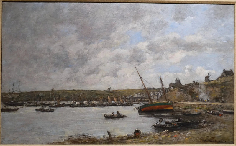 Haven van Camaret - Eugène Boudin