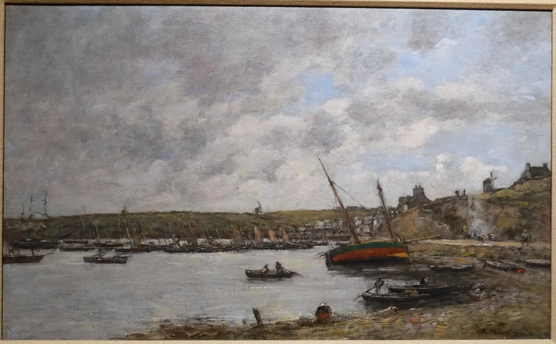 Haven van Camaret - Eugène Boudin