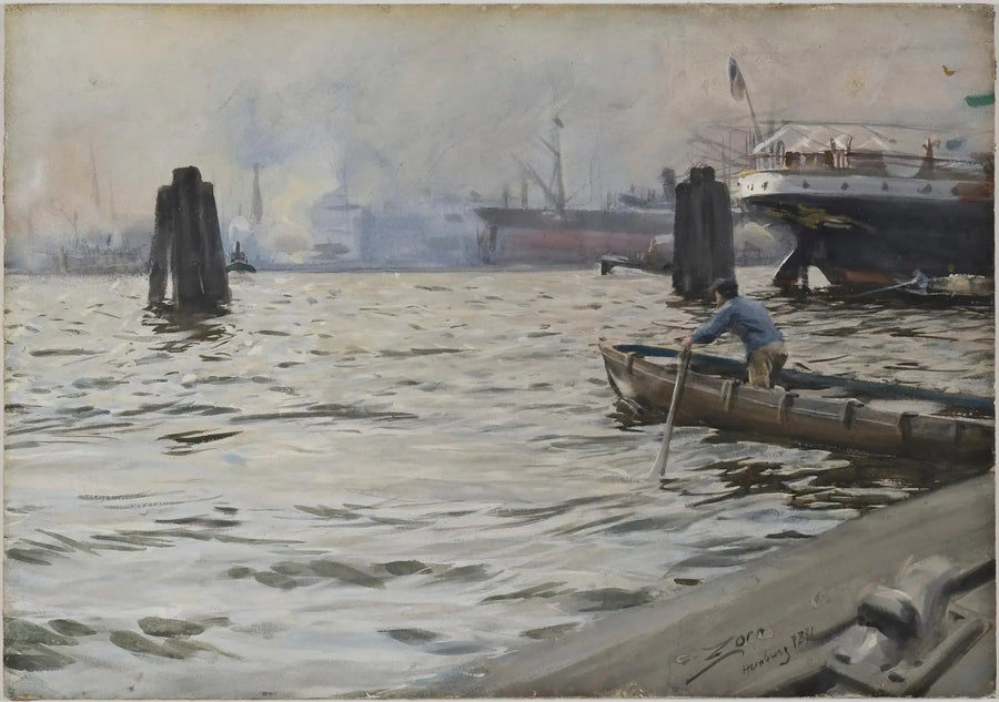Haven van Hamburg - Anders Zorn

Source:
Port de Hambourg - Anders Zorn