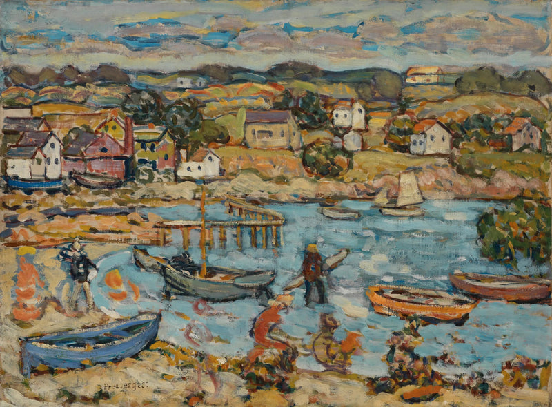 Marblehead Haven - Maurice Prendergast

Source:
Port de Marblehead - Maurice Prendergast