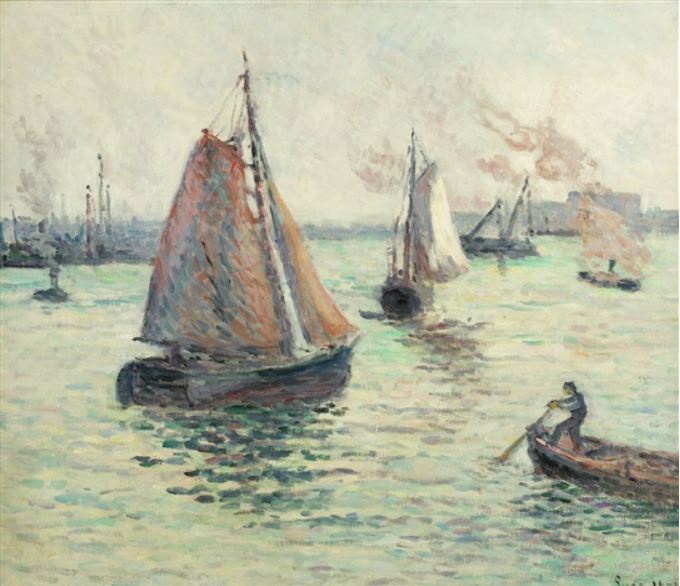 Haven van Rotterdam - Maximilien Luce