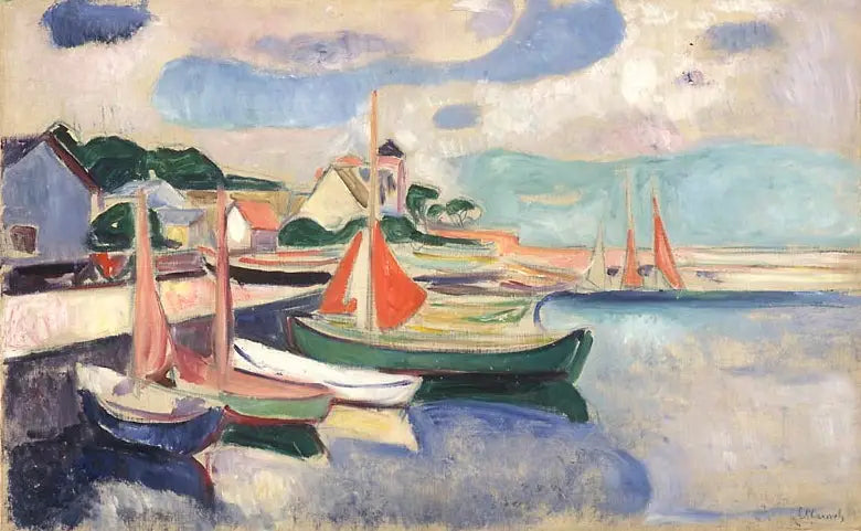 haven van Taarbæk - Edvard Munch