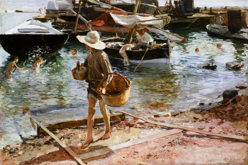 Haven van Valencia - Joaquín Sorolla