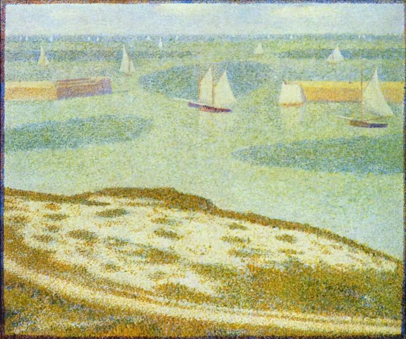Port-en-Bessin, Toegang tot de haven - Georges Seurat