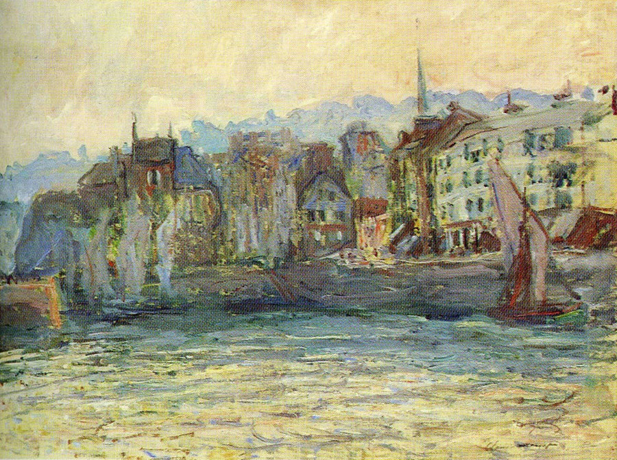 De haven van Honfleur - Claude Monet