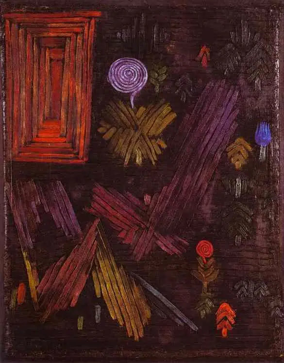 Poort in de tuin - Paul Klee